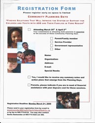 Community Planning Days Registration Form